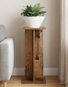 vidaXL Стойка за растения Старо дърво 25 x 255 x 605 см