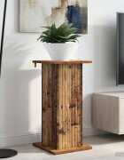 vidaXL Стойка за растения Старо дърво 305 x 30 x 605 см