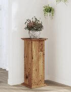 vidaXL Стойка за растения Старо дърво 33 x 33 x 80 cm