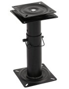 vidaXL Стойка за седалка за лодка въртяща на 360° регулируема стомана
