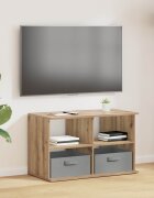 vidaXL Стойка за телевизор 79 x 40 x 48 см Дъб