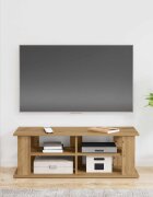 vidaXL Стойка за телевизор 96 x 35 x 335 см Дъб