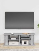 vidaXL Стойка за телевизор 96 x 35 x 335 см Сив Сонома