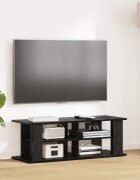 vidaXL Стойка за телевизор Черния дъб 96 x 35 x 335 см