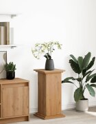 vidaXL Стойка за витрини със съхранение 31x30x60 см инженерно дърво