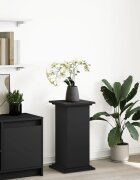 vidaXL Стойка за витрини със съхранение 31x30x60 см инженерно дърво