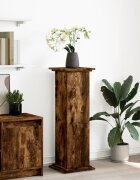 vidaXL Стойка за витрини със съхранение 31x30x90 см инженерно дърво