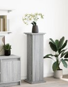 vidaXL Стойка за витрини със съхранение 31x30x90 см инженерно дърво