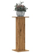 vidaXL Стойки за растения 2 бр дъб артизан 30x30x80 см инженерно дърво
