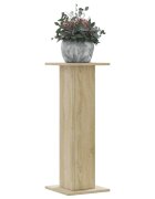 vidaXL Стойки за растения 2 бр дъб сонома 30x30x80 см инженерно дърво