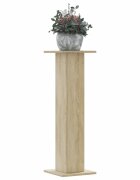 vidaXL Стойки за растения 2 бр дъб сонома 30x30x95 см инженерно дърво