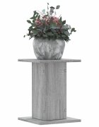 vidaXL Стойки за растения 2 бр сив сонома 30x30x40 см инженерно дърво