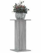 vidaXL Стойки за растения 2 бр сив сонома 30x30x60 см инженерно дърво