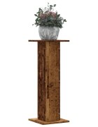 vidaXL Стойки за растения 2 бр старо дърво 30x30x80 см инженерно дърво