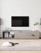 vidaXL Стойки за тонколони 2 бр черни закалено стъкло дизайн 3 стълба