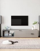 vidaXL Стойки за тонколони 2 бр черни закалено стъкло дизайн 4 стълба