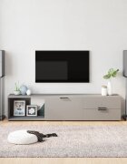 vidaXL Стойки за тонколони 2 бр черно/сребро закалено стъкло 4 стълба