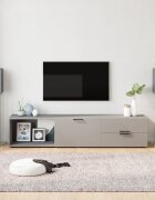 vidaXL Стойки за тонколони 2 бр сребристи закалено стъкло 3 стълба