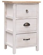 vidaXL Страничен шкаф 35x25x57 см дърво пауловния