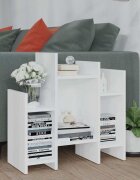vidaXL Страничен шкаф бял 60x26x60 см инженерно дърво