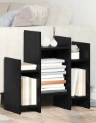 vidaXL Страничен шкаф Черния дъб 60 x 26 x 60 см Инженерна дървесина