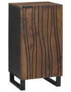 vidaXL Страничен шкаф Кафяво 40 x 33 x 75 см мангово дърво масив