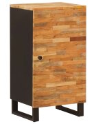 vidaXL Страничен шкаф Кафяво 40 x 33 x 75 см Солидно мангово дърво