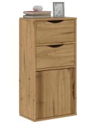 vidaXL Страничен шкаф с чекмеджета ODDA 40x24x79 cm