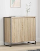 vidaXL Страничен шкаф Сонома 79 x 36 x 75 см Инженерна дървесина