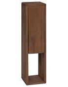 vidaXL Страничен шкаф за баня Натурално 25 x 25 x 100 cm