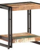 vidaXL Странична маса 40x30x40 см регенерирано дърво масив
