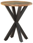 vidaXL Странична маса 48x48x56 см регенерирано дърво масив