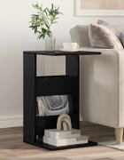 vidaXL Странична маса Черния дъб 40 x 35 x 605 см Инженерна дървесина