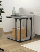vidaXL Странична маса cив сонома 50x35x52 см инженерно дърво