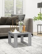 vidaXL Странична маса cив сонома 50x50x35 см инженерно дърво