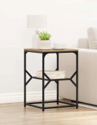 vidaXL Странична маса Дъб 41 x 40 x 60 см