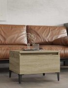 vidaXL Странична маса Дъб сонома 50x46x35 см инженерно дърво