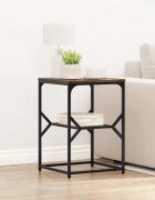 vidaXL Странична маса Димян дъб 41 x 40 x 60 см