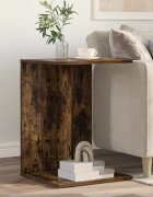 vidaXL Странична маса Димян дъб 45 x 40 x 625 см Инженерна дървесина