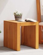 vidaXL Странична маса Натурален маслен 43 x 36 x 40 см