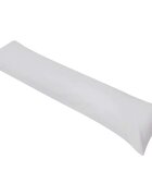 vidaXL Странична възглавница за тяло 40x145 cм сива