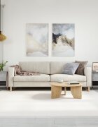 vidaXL Странични маси 2 бр бетонно сиво 50x46x50 инженерно дърво