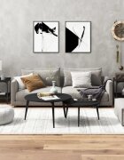 vidaXL Странични маси 2 бр черни 40x40x40 см инженерно дърво