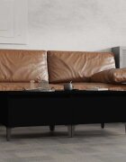 vidaXL Странични маси 2 бр черни 50x46x35 см инженерно дърво