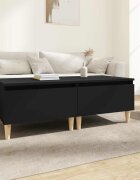 vidaXL Странични маси 2 бр черни 50x46x35 см инженерно дърво