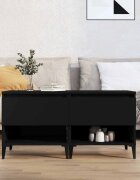 vidaXL Странични маси 2 бр черни 50x46x50 см инженерно дърво