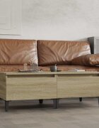 vidaXL Странични маси 2 бр Дъб сонома 50x46x35 см инженерно дърво