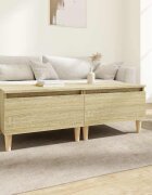 vidaXL Странични маси 2 бр Дъб сонома 50x46x35 см инженерно дърво