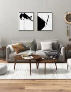 vidaXL Странични маси 2 бр кафяв дъб 40x40x35 см инженерно дърво