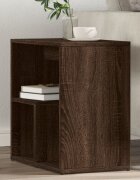 vidaXL Странични маси 2 бр кафяв дъб 50x30x50 см инеженерно дърво